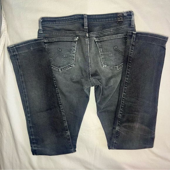 AG Adriano Goldschmied Black Distressed Skinny Jeans! - Picture 2 of 14